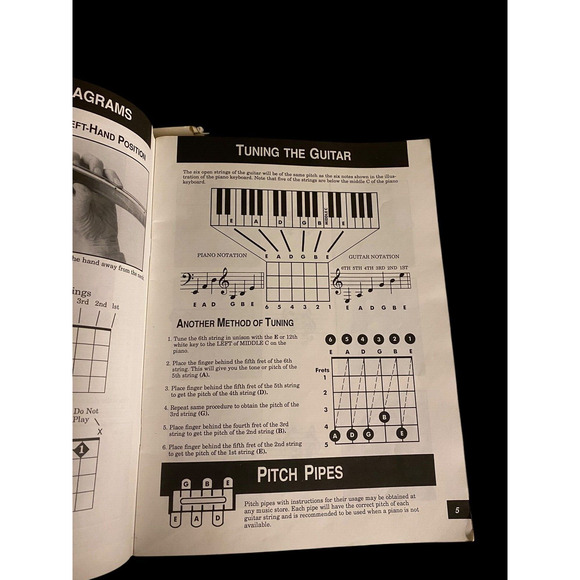 Mel Bay Guitar Books Lot 2 Vintage Complete Chet Atkins Method & Guitar Chords - Picture 6 of 10
